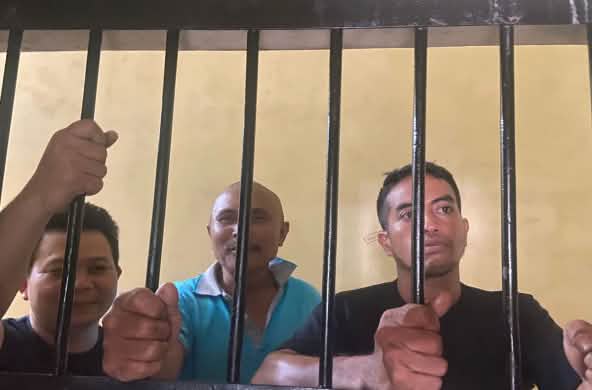 Indigenous activists Hamrullah, Nimrod and Renaldi behind bars