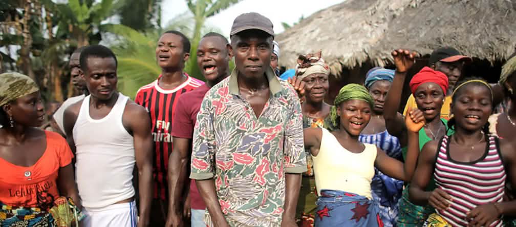 The Liberian Jogbahn Clan is fighting for its land Members of the Jogbahn Clan