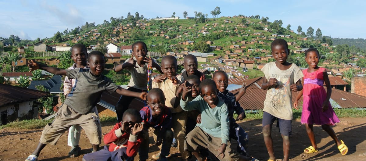 Children in Kanyabayonga