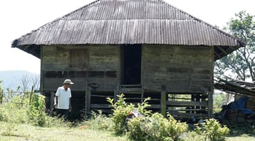 Old wooden house