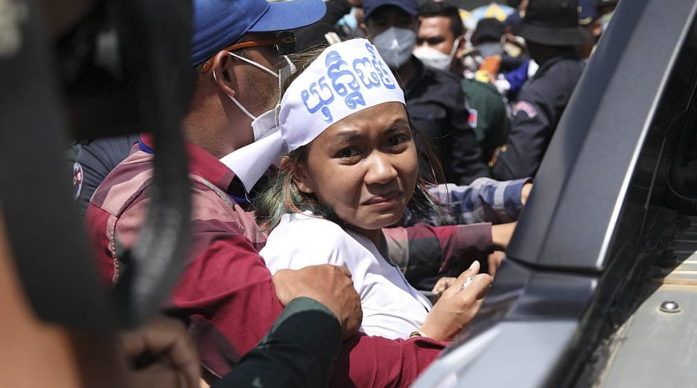 Arrest of an activist from Mother Nature Cambodia