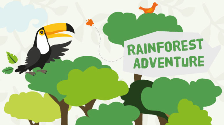 The rainforest for young explorers - Rainforest Rescue